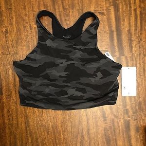 Athlete Sports Bra, D-DD Conscious Crop Printed, XL, NWT